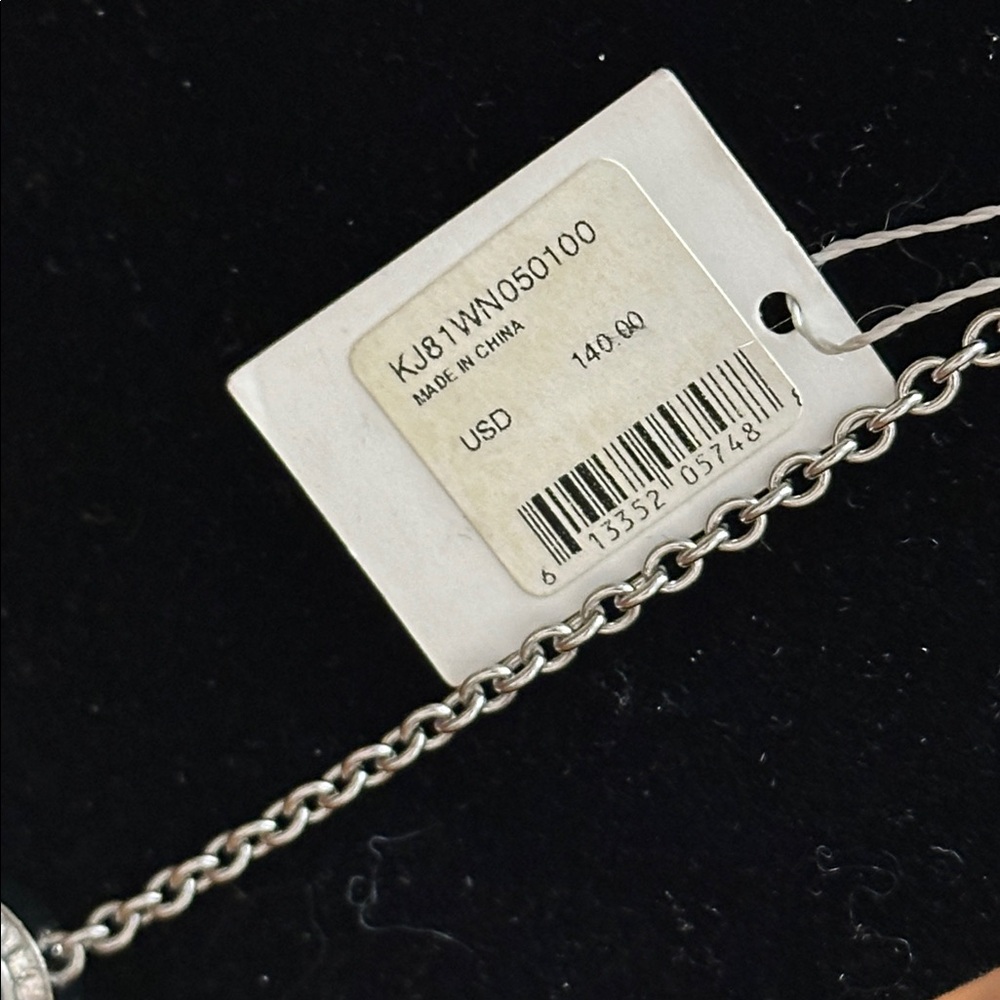 Calvin Klein Silver Necklace with Circular Details - Picture 4 of 6